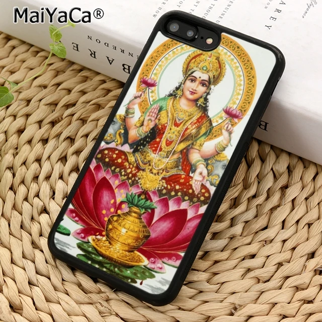 MaiYaCa Lakshmi инду богиня чехол для телефона iPhone 5 6 7 8 plus 11 pro X XR XS max Samsung S6 S7 edge S8 S9 S10 |