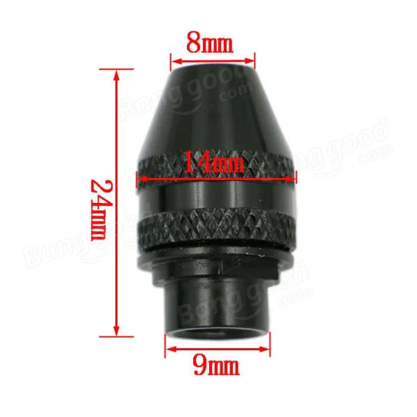 0,4-3,2 мм Быстрозажимной сверлильный патрон для мини дрели цанговые роторные инструменты для Dremel