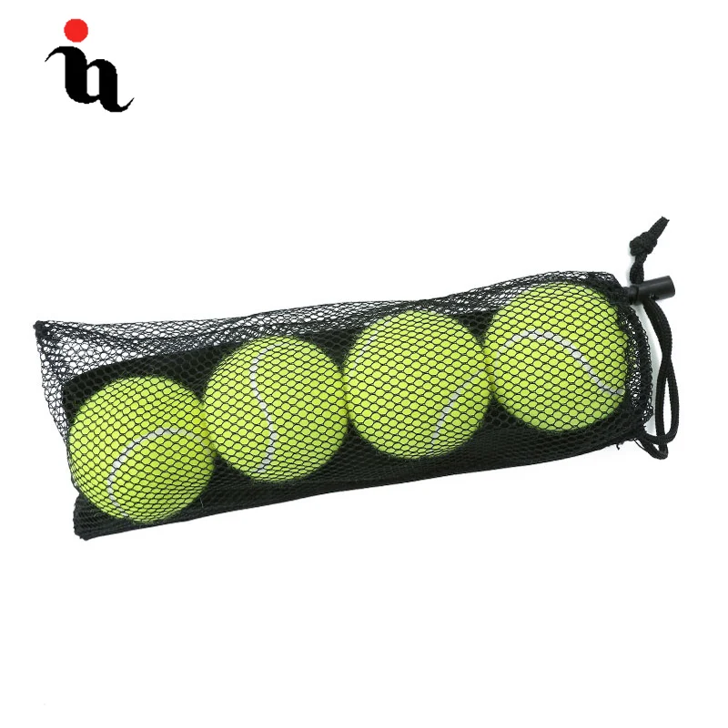 

IANONI 4 Pack Tennis Balls Training Yellow Tennis Balls For Lessons Practice,Playing With Pets Tennis Accessories Carrying Bag