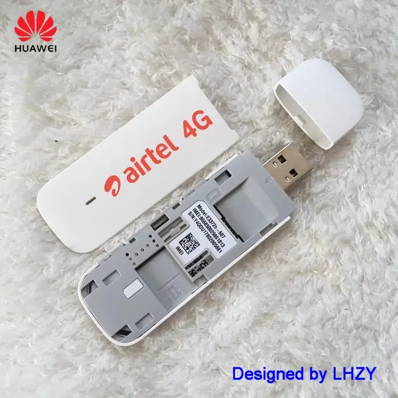 Разблокированный huawei E3372 E3372h-607 4G LTE 150 Мбит/с USB модем USB ключ Поддержка всех диапазонов+ 2 шт CRC 4G антенна