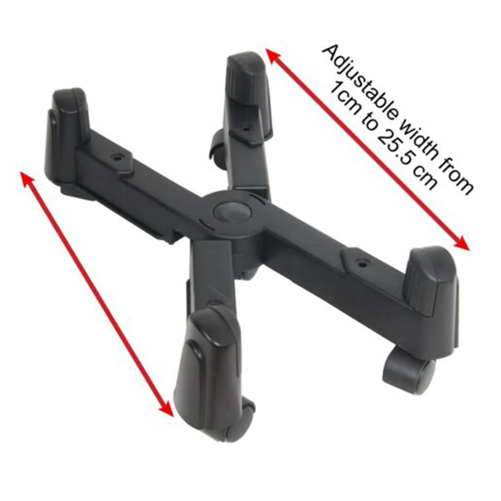 Pаспродажа Колеса рулонные ролики PC Home Tower cpu Stand аксессуары для компьютера регулируемый размер ABS Противоскользящий Чехол Держатель хост лоток Настоль...
