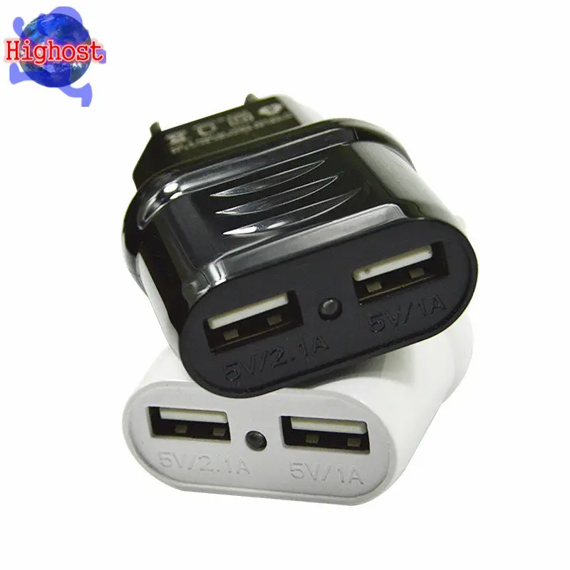 2 Port EU Wall Charger + MICRO 5 pin USB Cable