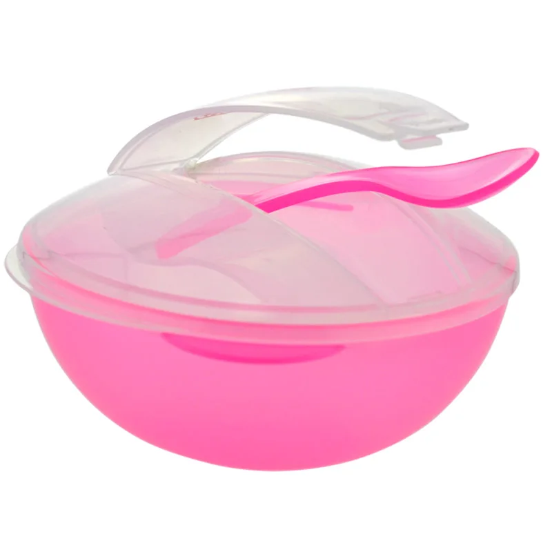 Baby Dinnerware Food Container Kids Feeding Bowl Thermos PP Material