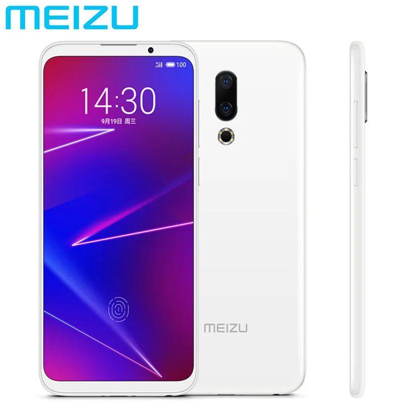 Оригинальный Meizu 16 16X Global 64 ГБ rom мобильный телефон Snapdragon 710 четыре ядра 6 0 дюймов