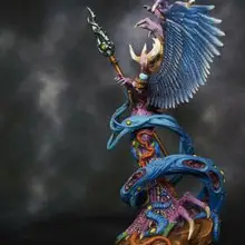 Lady of Arcana Creature Caster Daemon Woman Смола окрашенная(комиссионная