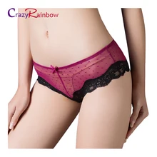 Women Sexy Lace Panties Women s Low Waist Cotton Briefs Underwear Thongs sexy lace underwear women