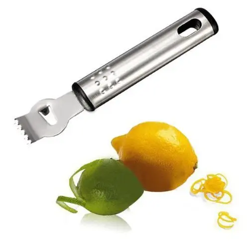 Stainless Steel Citrus Oranges Fruit Tools Lemons Zesters Peeler Craft