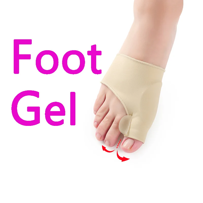 

1 Pair Hallux Valgus Corrector Orthotics Bone Thumb Adjuster Correction Pedicure Bunion Straightener Feet Care HS11