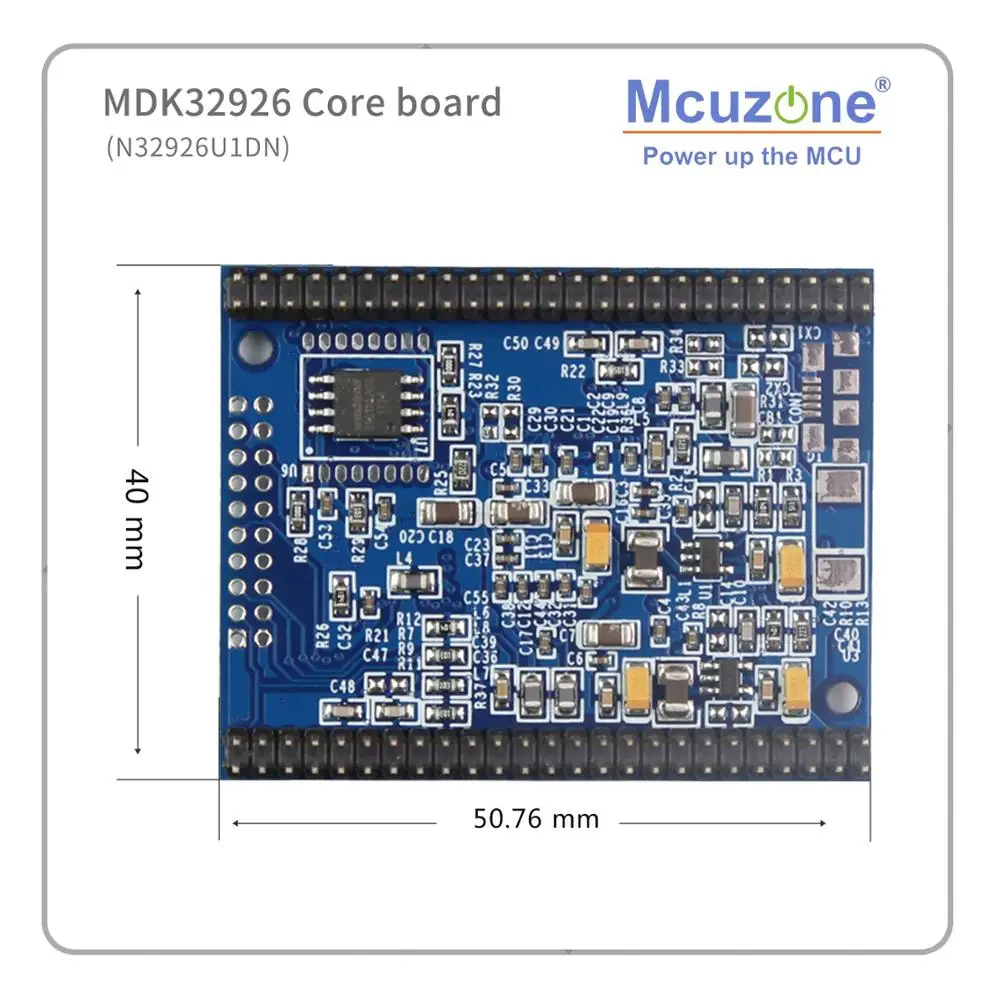 N32926 на основе coreboard, на чипе 64 Мб DDR2, высокоскоростной USB, EMAC, SDIO, Audio, RTC, camera, Linux и ucOS ucGUI готов N32926U1DN