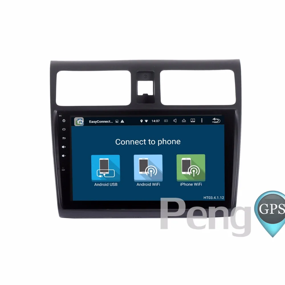 Sale Octa Core 2 Din Stereo Android 8.0 Car Radio for SUZUKI SWIFT 2004-2010 GPS Navigation CD DVD Player FM 3
