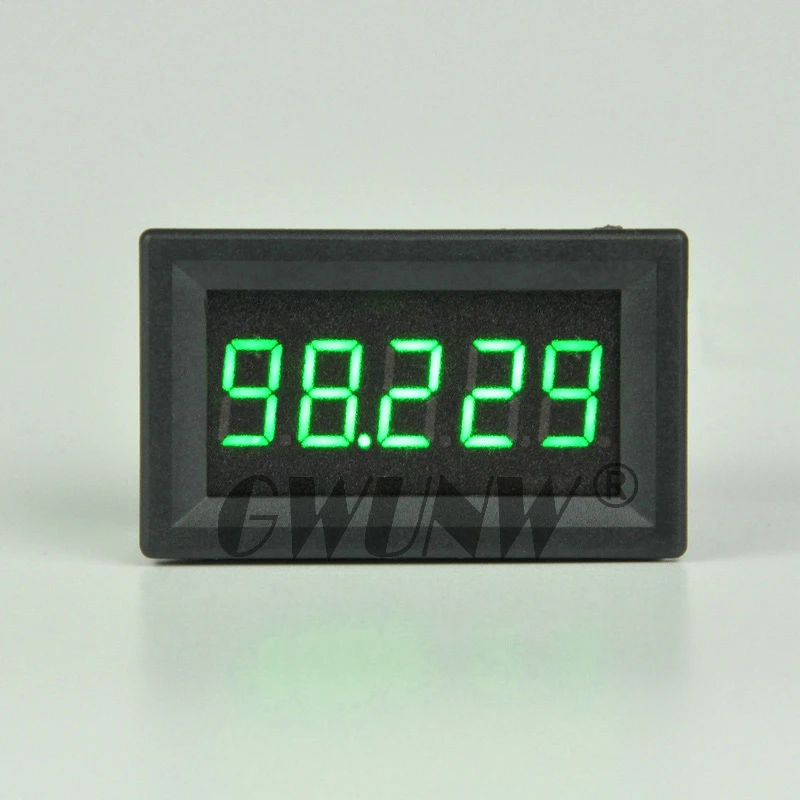 Тестер напряжения GWUNW BY536V DC 0 99 999 V(100V) Цифровой вольтметр 5 бит высокая точность 36
