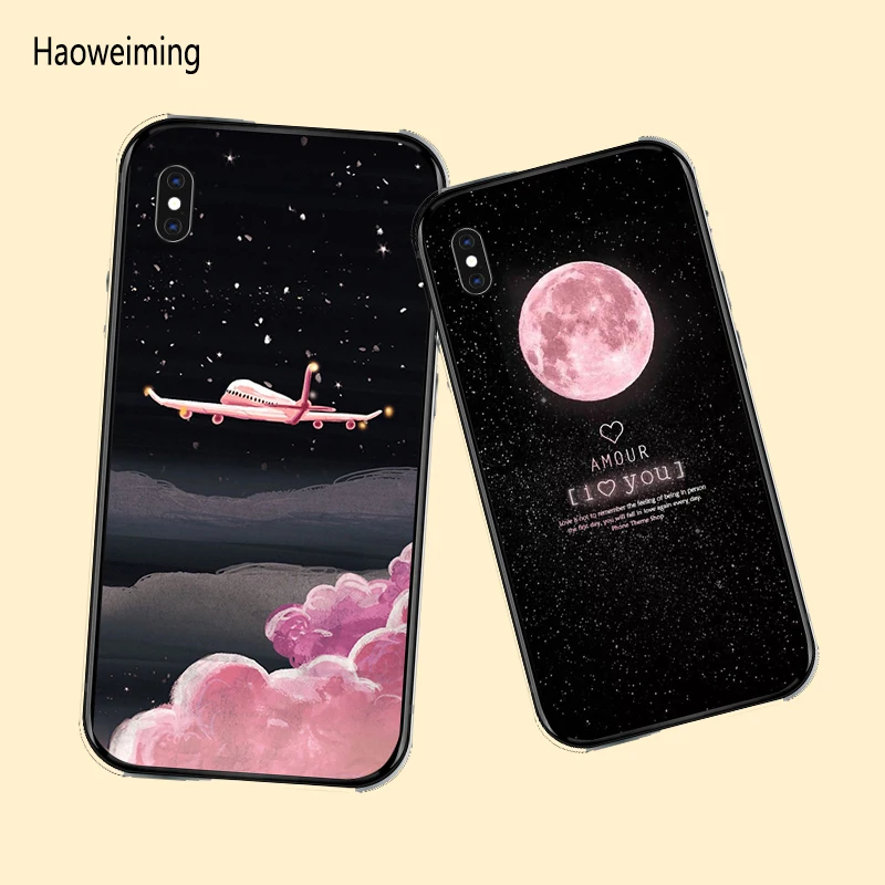 

Matte Case For iPhone 7 6 S 8 Plus XS Max XR Cover Starry Night Soft Silicone Case For iPhone SE 5S 5 X Phone Covers Capinhas