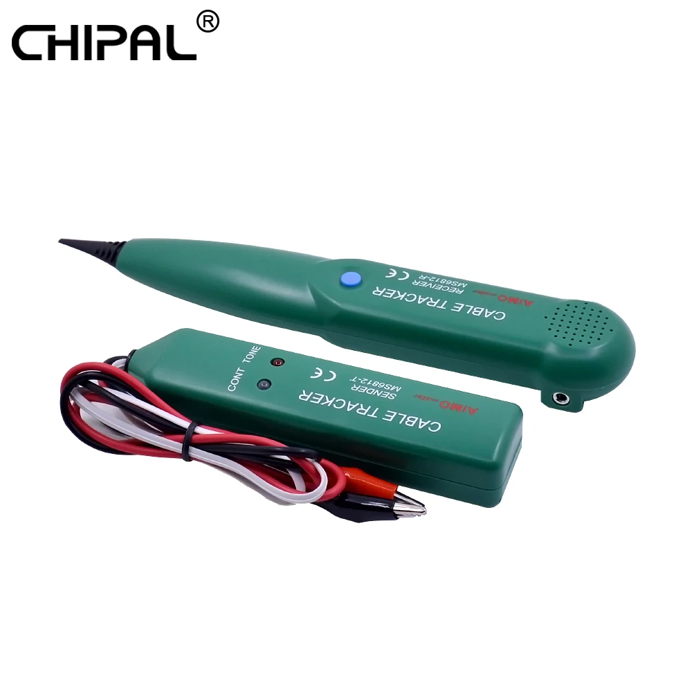 Кабельный тестер CHIPAL AIMO MS6812 RJ11 прибор для обнаружения телефонных проводов STP UTP Cat5