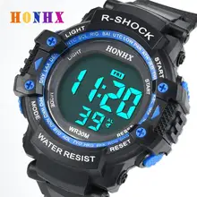 Спортивные часы для мужчин, уличные цифровые часы, светодиодный, электронные, цифровые наручные часы, военный будильник, мужские часы, Relogio Masculino
