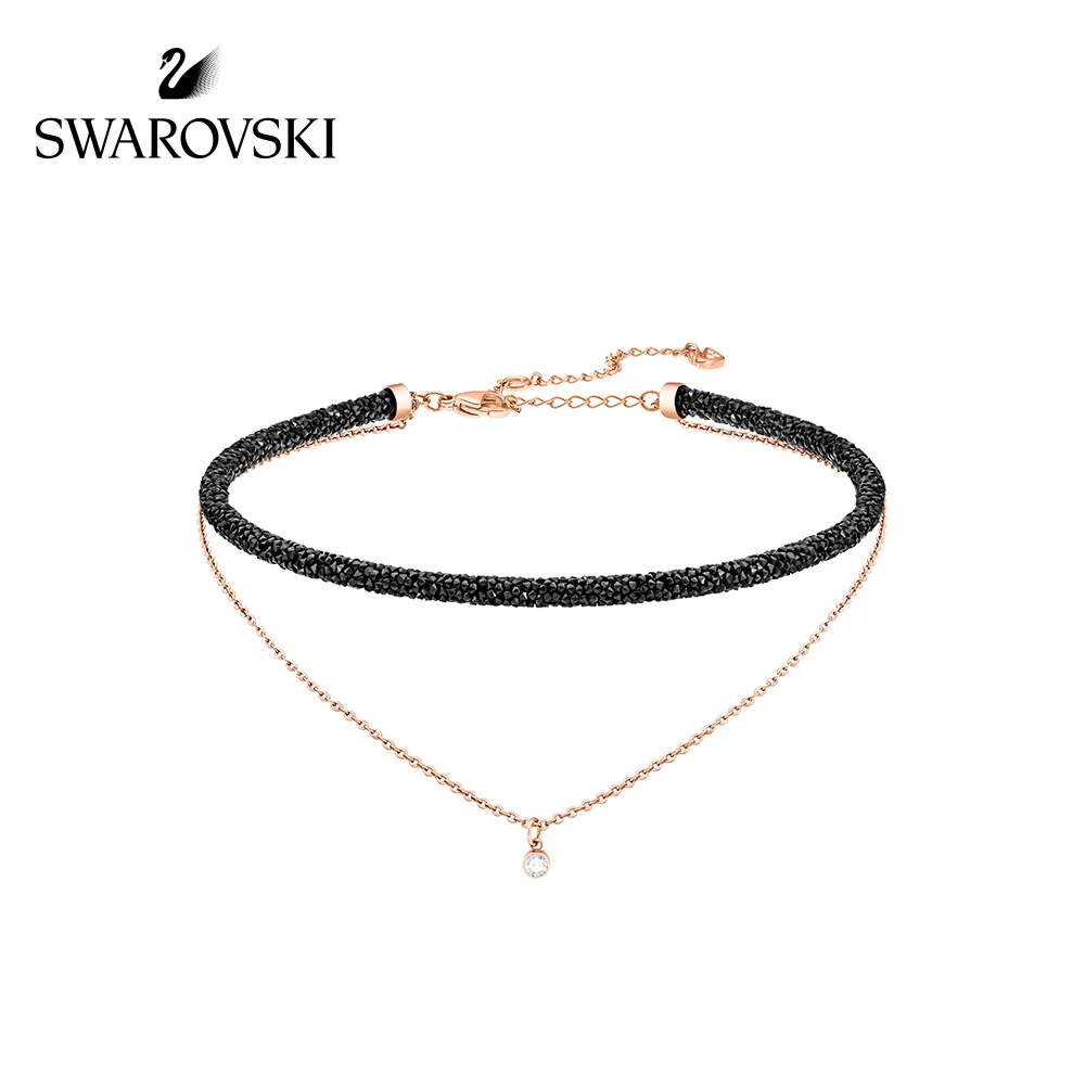 

Original Genuine Swarovski Long Beach Hierarchical Necklace Adjustable Necklaces & Pendants Women Crystal Necklace5385838