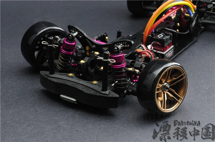 RC автомобильный комплект 3 RACING CS D4 4WD Drift Frame Pro Pack с бесплатной батареей