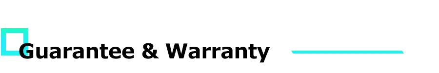 ING-Guarantee & Warranty