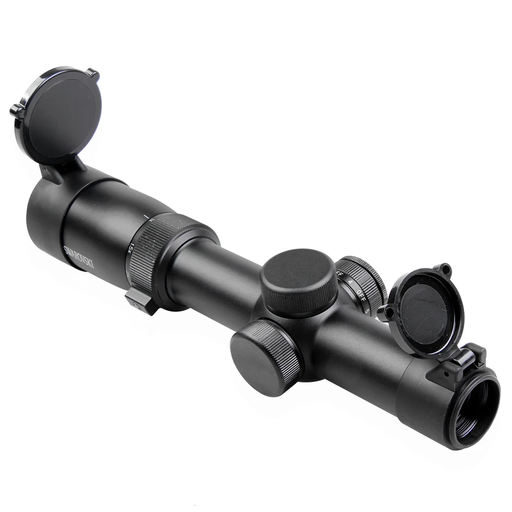 Jacht Swarovskl 1-6x24 IR Cirkel Dot Richtkijker Jacht Scopes для снайперского страйкбола подходит для 223. 308 12ga оружие