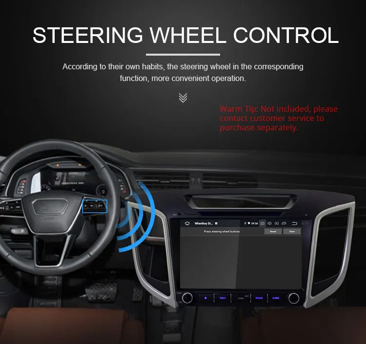 Perfect TOPBSNA 2 Din Android 9.0 car dvd Radio multimedia player GPS Navigation For hyundai ix25 creta 2GB RAM 16GB ROM video headunit 10