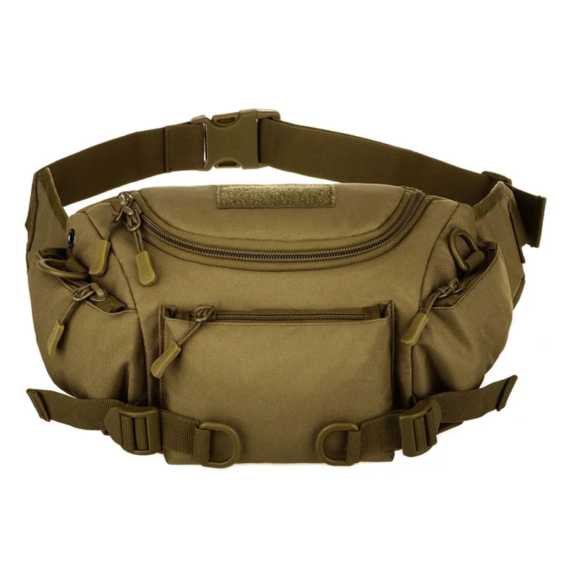  Men Waterproof Nylon Waist Fanny Pack Bag Hip Bum Belt Cross Body Messenger Shoulder Sports Purse H