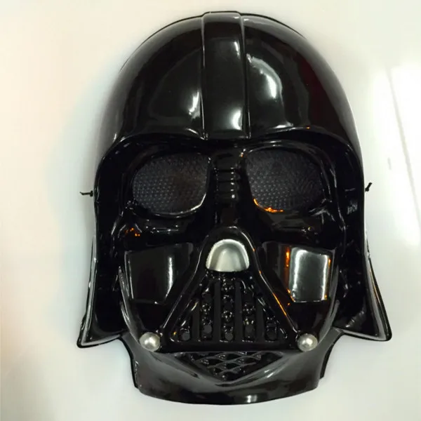 

Black White Star Wars Darth Vader Full Face Mask Deluxe Halloween Superhero Theme Party Cosplay Mask Masquerade Costume Supply