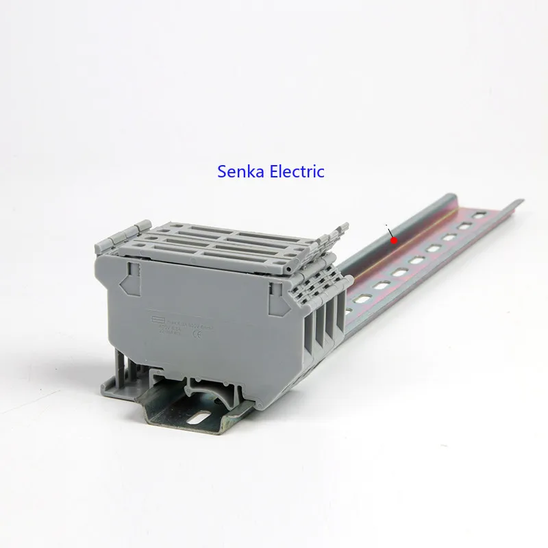10pcs UK5-HESI UK5RD DIN Rail 4mm2 Screw Fuse Holder Base and Fuse Terminal Blocks Connector UK Accessories
