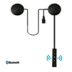2019 Новый Bluetooth анти-помех мотоциклетный шлем гарнитура для верховой езды Hands-Free микрофон наушники, управление музыкальным звонком