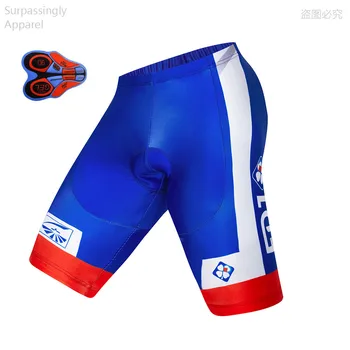 

2019 Coolmax 9D Gel Padded Gel FDJ Cycling Bib Pants Short MTB Bike Bicycle Racing Bib Shorts Breathable Bib Pants for Summer