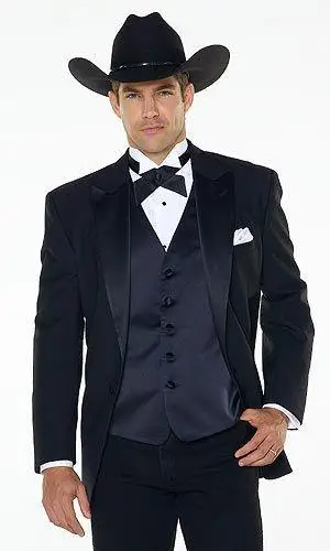 Trajes de novio con tejana Clearance