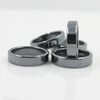 Fashion Jewelry Grade AAA Quality smooth 6 mm Width Flat Hematite Rings (1 Piece ) HR1002 4