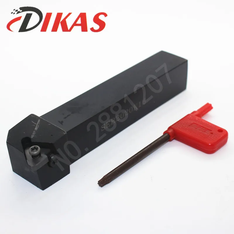 Dikas 1PCS SER2020K16 External thread turning tool lathe Machine