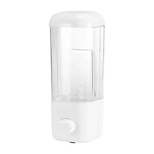 Houkiper жидкое мыло диспенсер с настенным креплением 500 мл аксессуары для ванной комнаты пластиковые моющие средства диспенсеры для шампуней Кухня Мыло бутылка