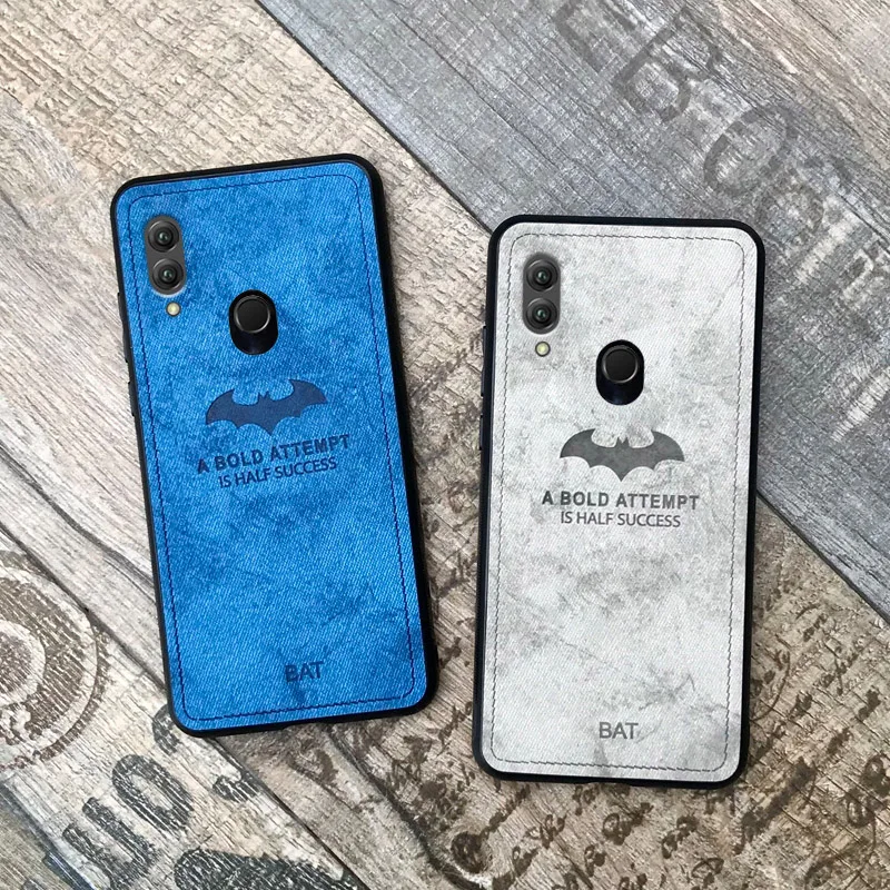 

3D relief deer cloth mobile phone case on for huawei honor note 10 note10 man retro leather tpu back cover coque