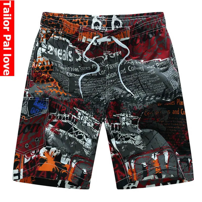 Mens Quick Dry Swim Trunks Rainbow Swim Trunk Board Shorts With Pockets