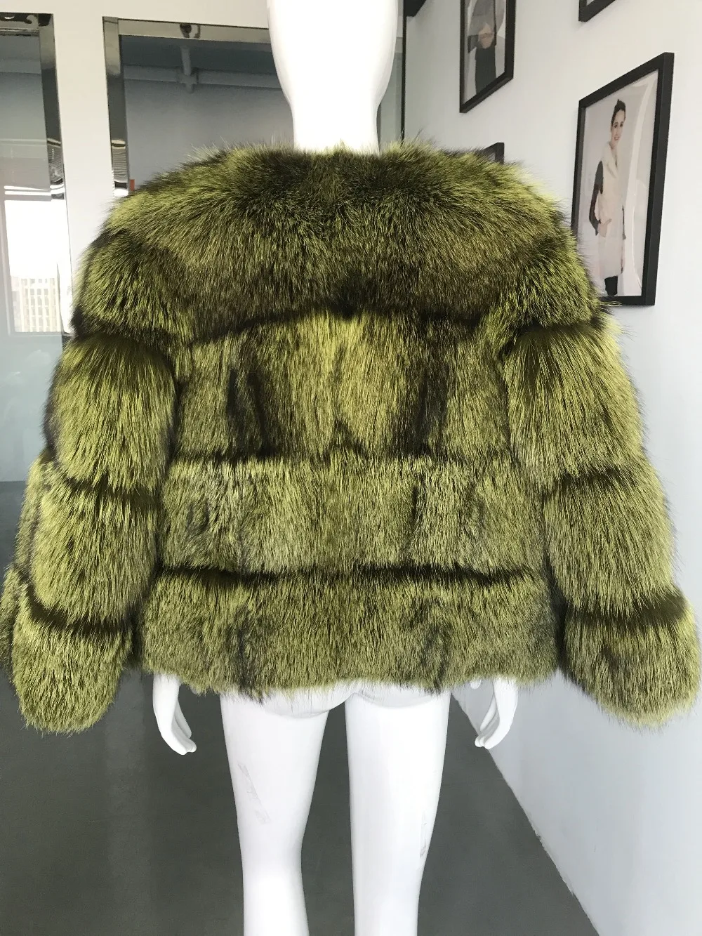 TOPFUR Новая модная Роскошная зимняя куртка из натурального серебристого лисьего меха женская короткая куртка толстое теплое меховое пальто верхняя одежда