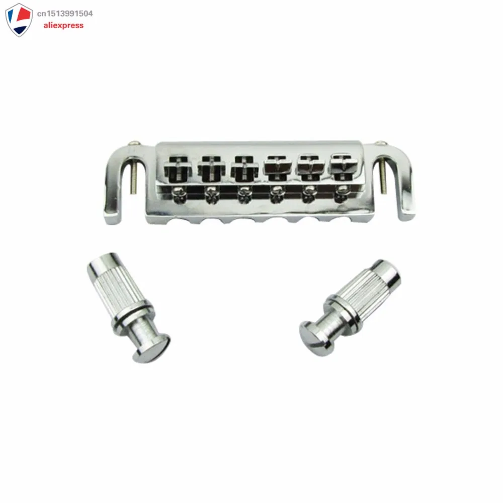 Badass Style Wraparound Guitar Adjustable Saddle Bridge Tailpiece