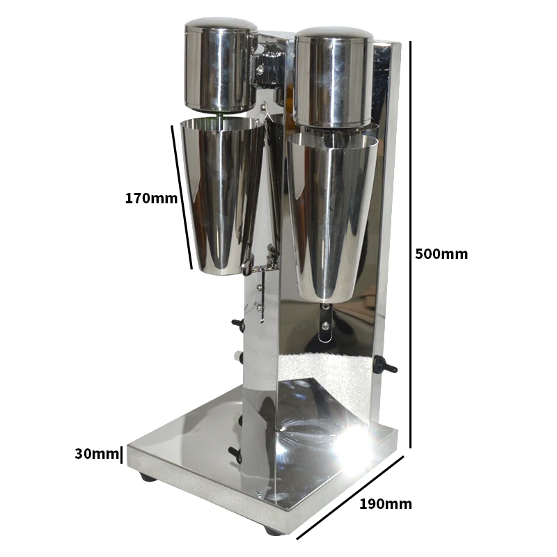 Коммерческий Миксер для молока и чая с двойной головкой, миксер для напитков, миксер, Миксер для молока, Миксер для молочных пузырей