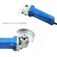 100 мм Угловая шлифовальная машина 710 Вт дисковая шлифовальная машина 220-240 В/50 Гц Электрический угловой шлифовальный станок инструмент шлифовальный станок для металла и дерева