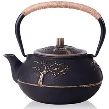 Японский чугунный чайник с ситечком из нержавеющей стали для заварки сливы 30 унций(900 мл
