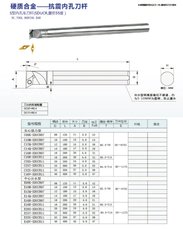 Left Hand 0.728 Minimum Internal Diameter 0.500 Diameter Boring Bar Pramet A08M-SDUCL 2 Carbide Internal Turning Holder Insert DC.21.5. Internal Coolant Supply Left Hand 0.728 Minimum Internal Diameter 0.500 Diameter Boring Bar Pramet A08M-SDUCL 2 Carbide Internal Turning Holder Insert DC.21.5. Internal Coolant Supply
