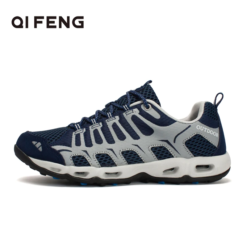 

Men Summer Canyoneering Women Outdoor Sports Aqua Shoes Mesh Breathable Light Weight Footwear New Fashion Man Water Sneakers