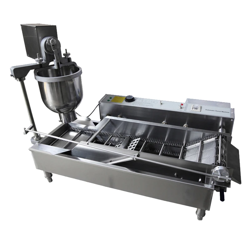 T100 Electric Commercial Automatic Donut Machine_ Donut Fryer_ Donut