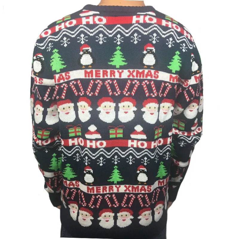 Funny Knit Ugly Christmas Sweater for Men Cute Christmas Party Knitted Men's Ugly Christmas Sweaters Plus Size Funny Knit Ugly Christmas Sweater for Men Cute Christmas Party Knitted Men's Ugly Christmas Sweaters Plus Size