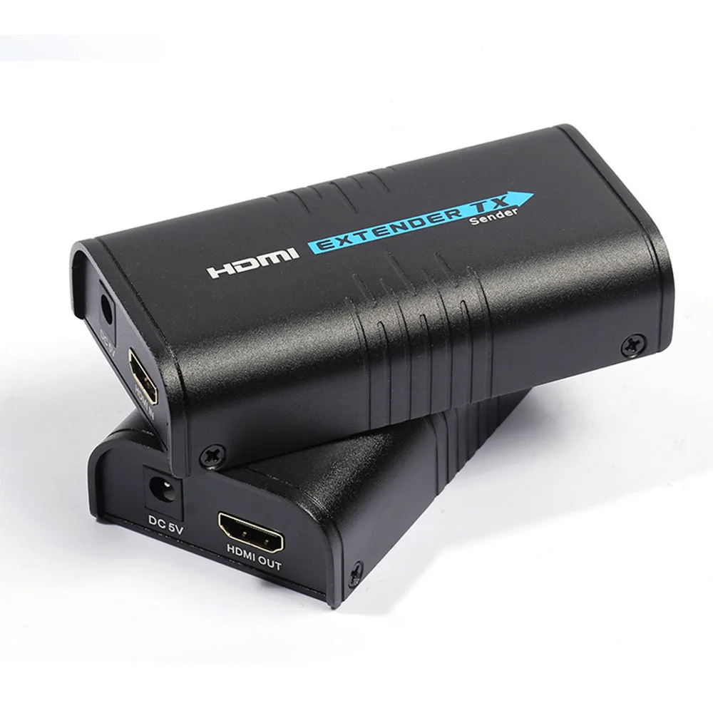 

Brand New 1Set 1080P Wireless HDMI Ethernet Network Transmitter Receiver / Sender Extender TX/RX 100M for Cat5 Cat6 Rj45 HDTV TV