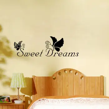 

DIY Removable Sweet Dreams Quote Butterfly Wall Sticker Decals Art Vinyl Decor