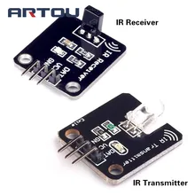 1 компл./лот ИК инфракрасный передающий модуль ИК цифровой 38 кГц инфракрасного приемника Сенсор модуль для Arduino электронные строительные блоки для детей