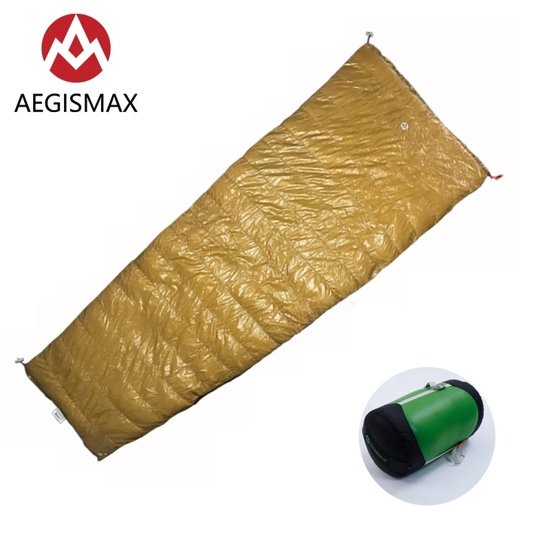  AEGISMAX LIGHT Goose Down Sleeping Bag Portable Lightweight Lazy Bag For Outdoor Sleeping Travel Ca