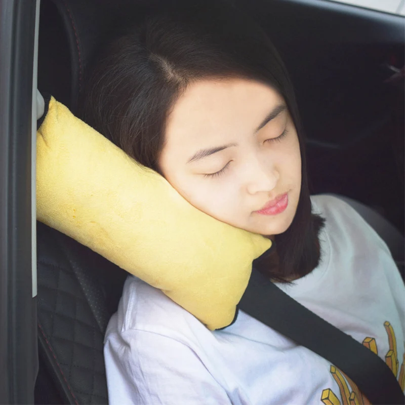Car-styling Baby Children Safety Strap Car Seat Belts Pillow Shoulder Protection Soft Headrest Seatbelt Cushion Neck Pillow Auto
