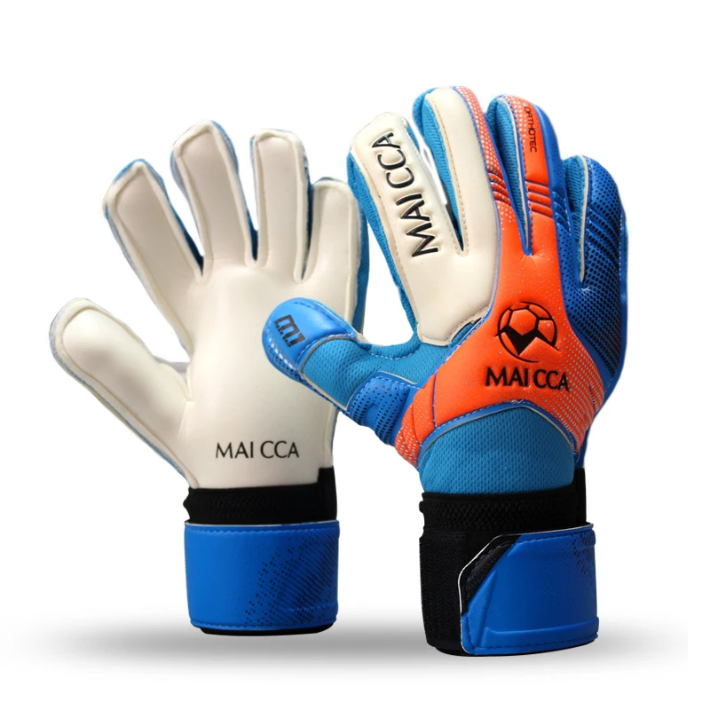 MK-848-2 High Quality Children's Soccer Gloves Breathable Wear 5 Finger Save Protection Gloves