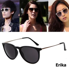 JackJad Модные женские Овальные стильные Эрика Велет солнцезащитные очки винтажные брендовые дизайнерские солнцезащитные очки «кошачий глаз» Oculos De Sol Feminino